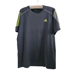 Men's Adidas Climalite Grey Shirt, SZ: L